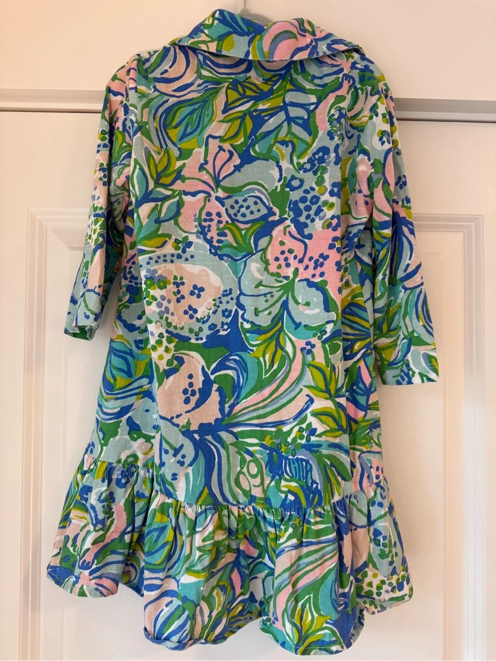 Lilly Pulitzer Amelia Polo Dress in Feline Good Size Small 4-5